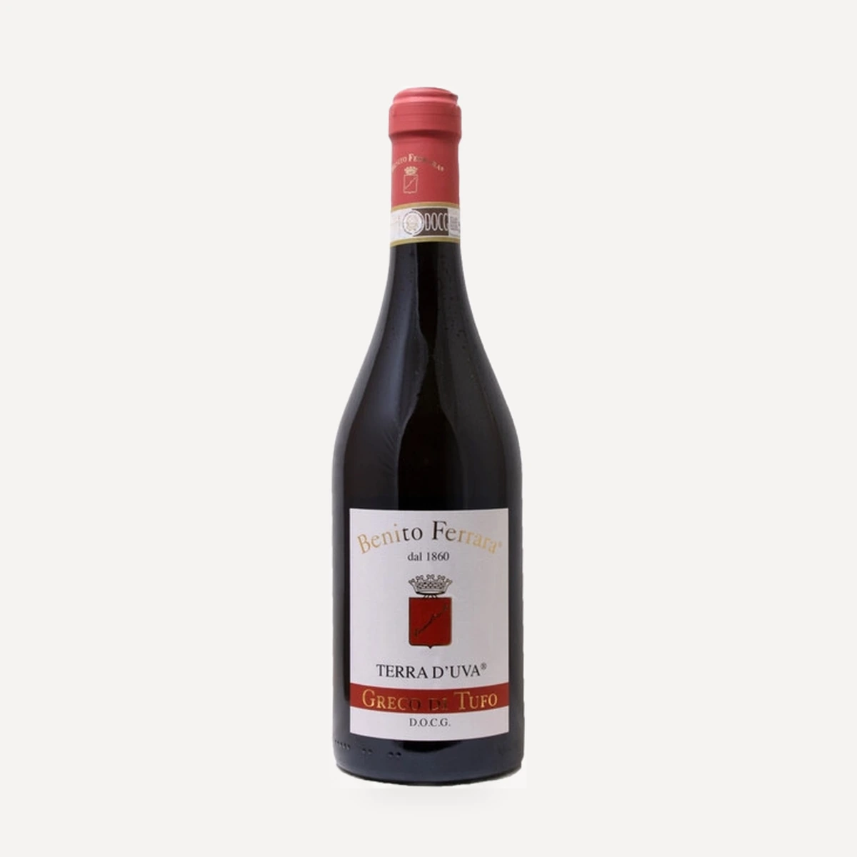 Greco di Tufo Terra d'Uva DOCG wine — Benito Ferrara winery — Dionysus