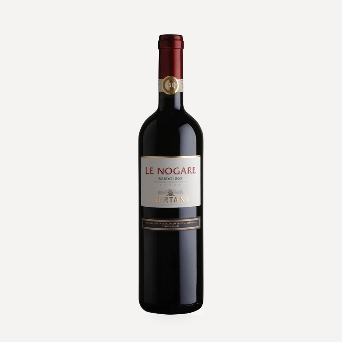 Le Nogare Bardolino DOC wine — Bertani winery — Dionysus