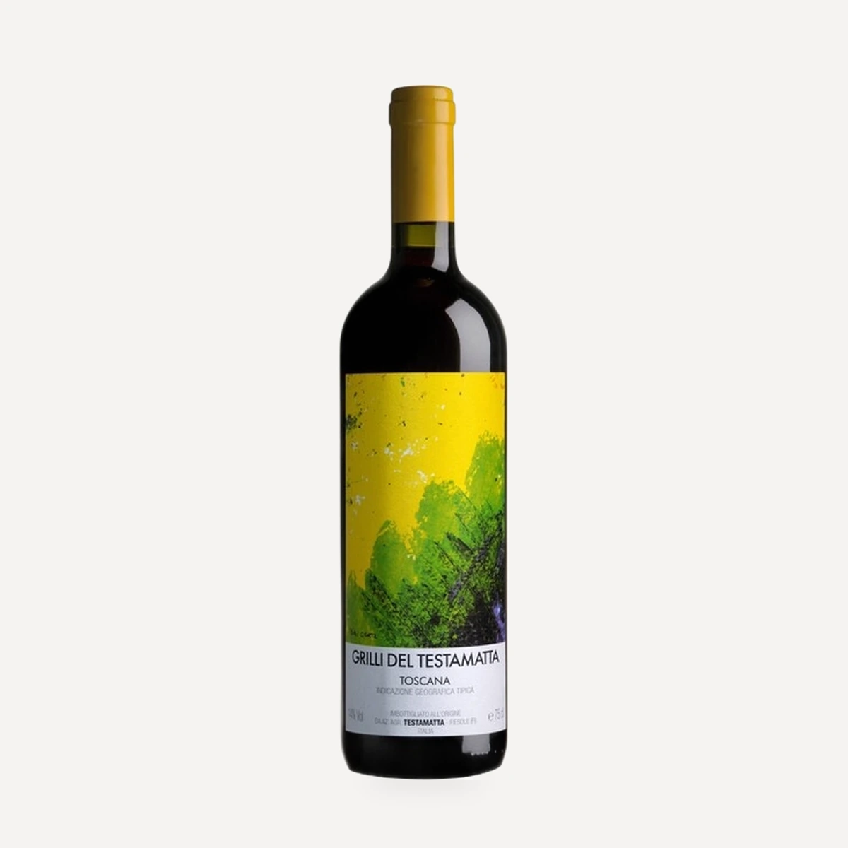 Grilli del Testamatta Toscana IGT wine — Bibi Graetz winery — Dionysus