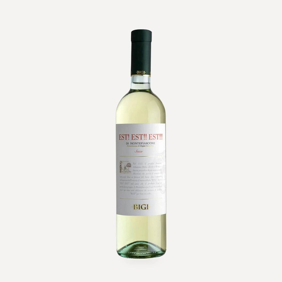 Est! Est!! Est!!! di Montefiascone DOC wine — Bigi winery — Dionysus