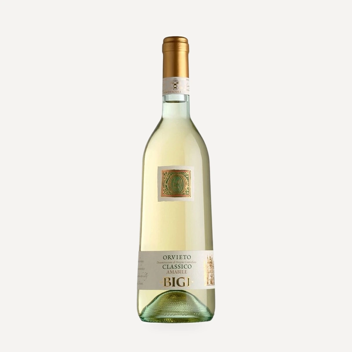 Orvieto Classico Amabile DOC wine — Bigi winery — Dionysus