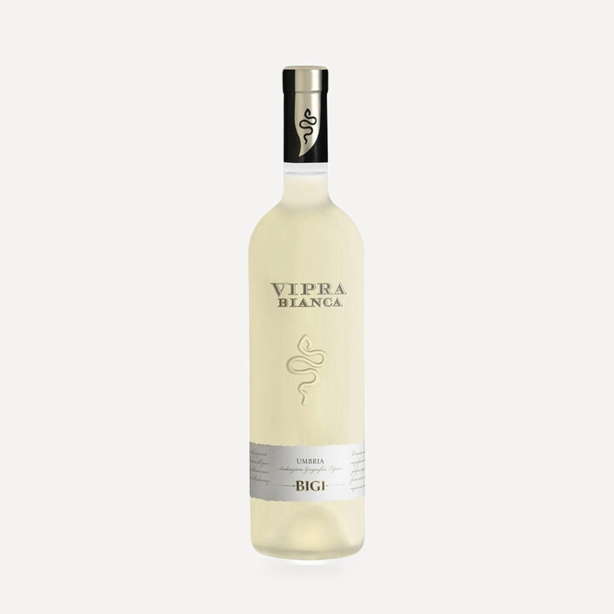Vipra Bianca Umbria IGT wine — Bigi winery — Dionysus