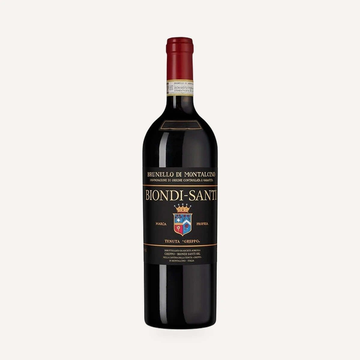 Brunello di Montalcino DOCG wine — Biondi Santi winery — Dionysus