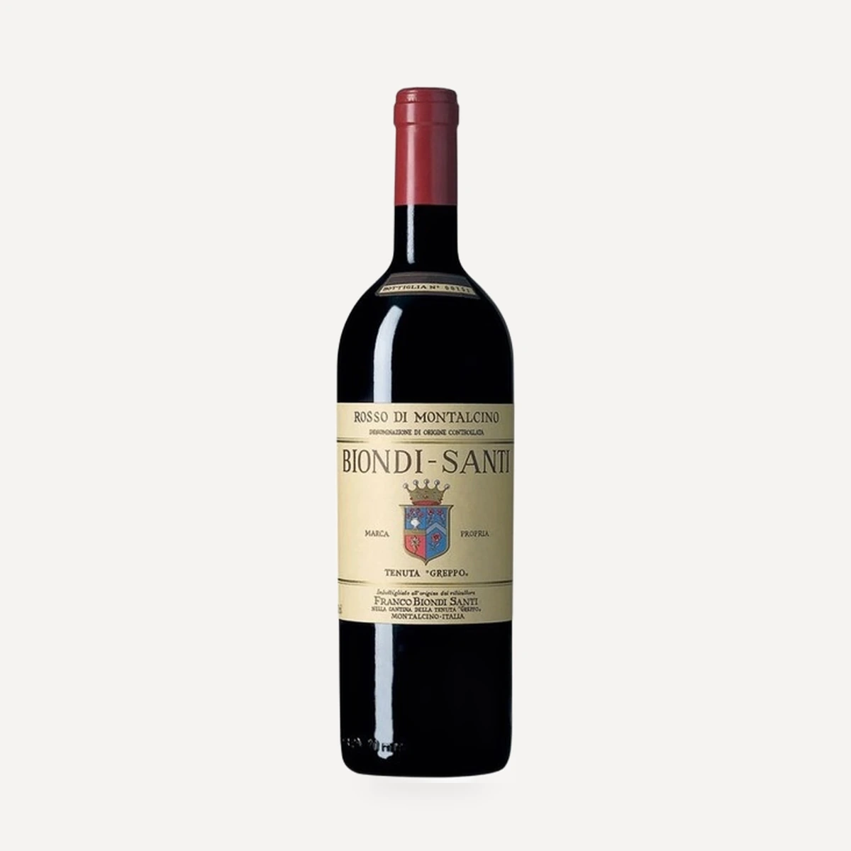Rosso di Montalcino DOC wine — Biondi Santi winery — Dionysus