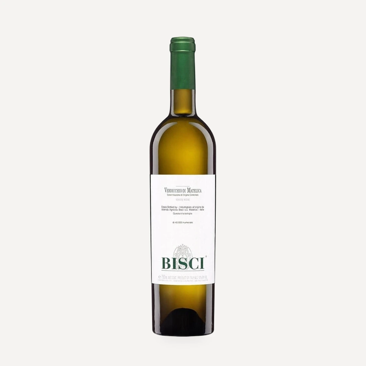 Verdicchio di Matelica DOC wine — Bisci winery — Dionysus