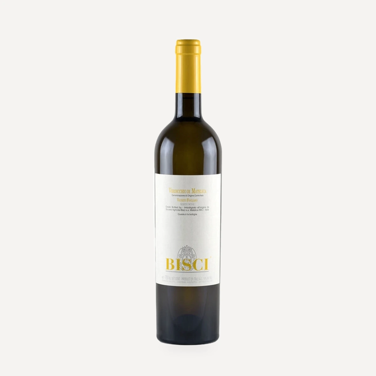 Verdicchio di Matelica Vigneto Fogliano DOC wine — Bisci winery — Dionysus
