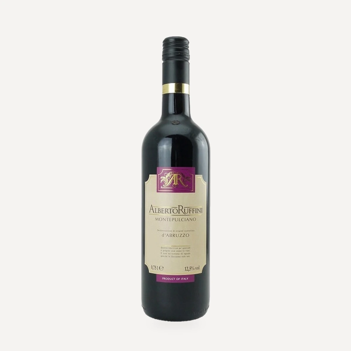 Alberto Ruffini Montepulciano d'Abruzzo DOC wine — Boido winery — Dionysus