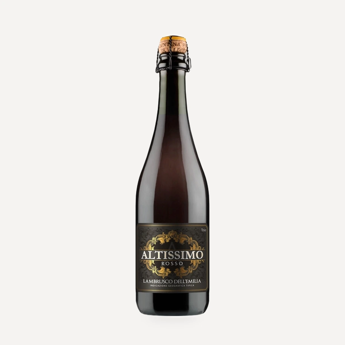 Altissimo Lambrusco dell'Emilia Rosso Semidolce IGT wine — Boido winery — Dionysus