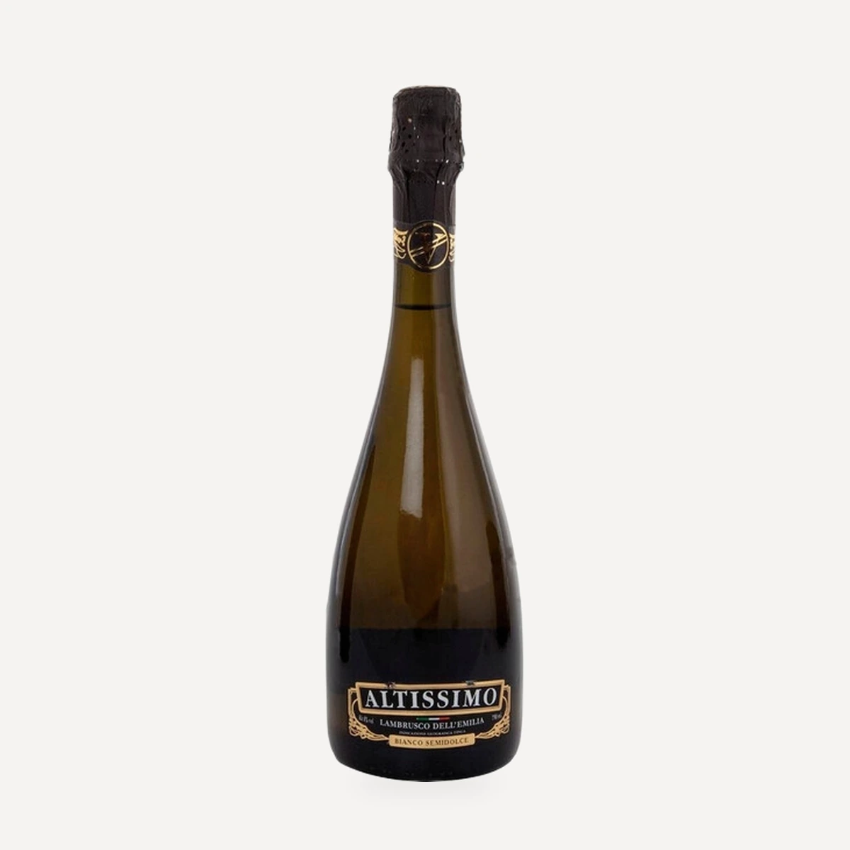 Lambrusco del Emilia Bianco Dolce IGT wine — Boido winery — Dionysus