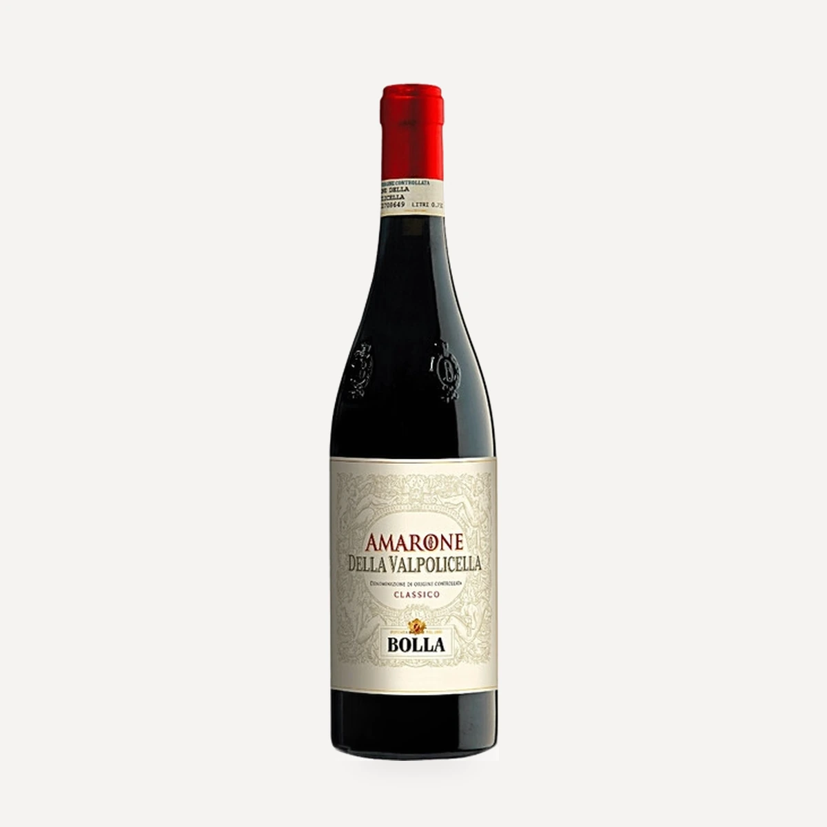 Amarone della Valpolicella Classico DOC wine — Bolla winery — Dionysus