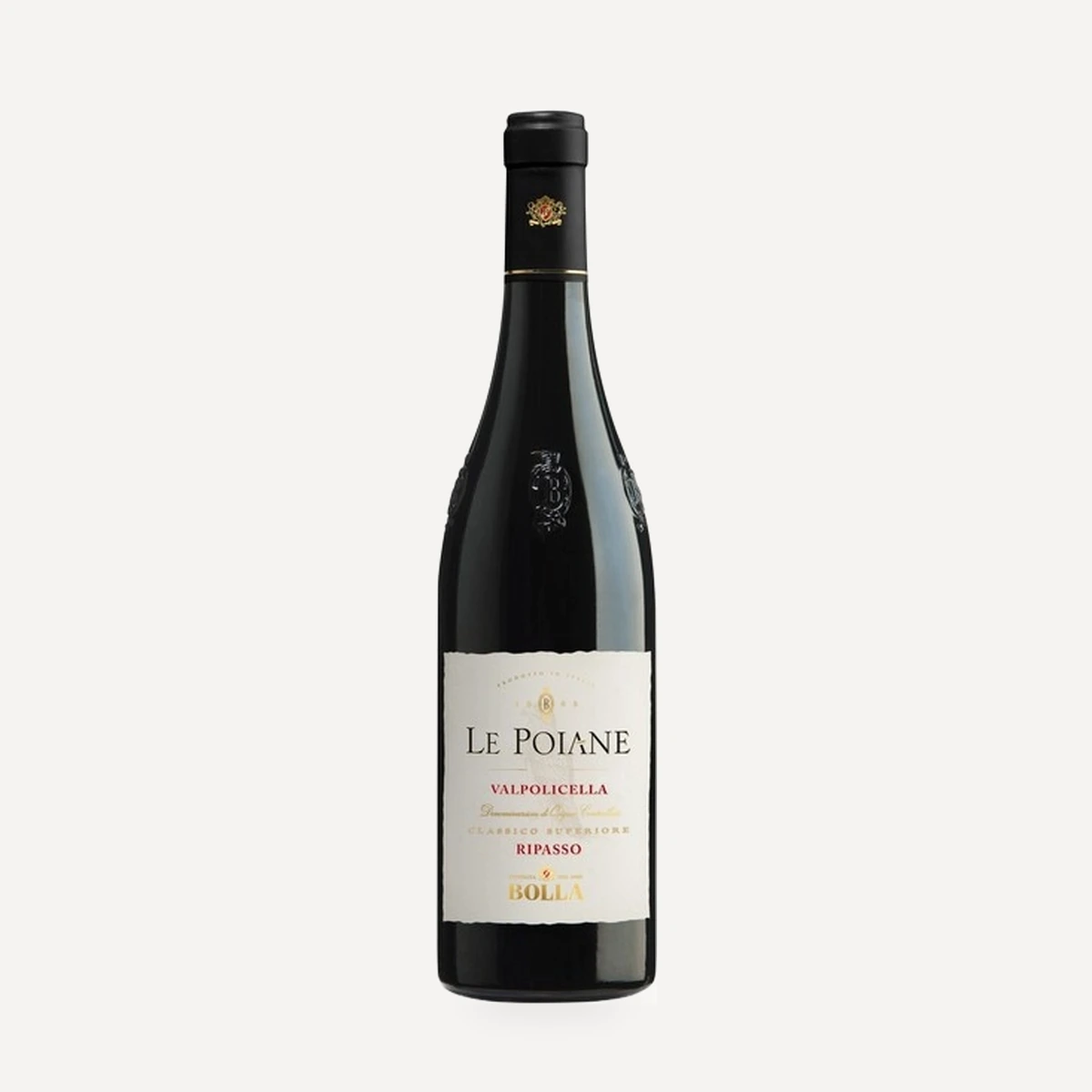 Le Poiane Ripasso Valpolicella Classico Superiore DOC wine — Bolla winery — Dionysus