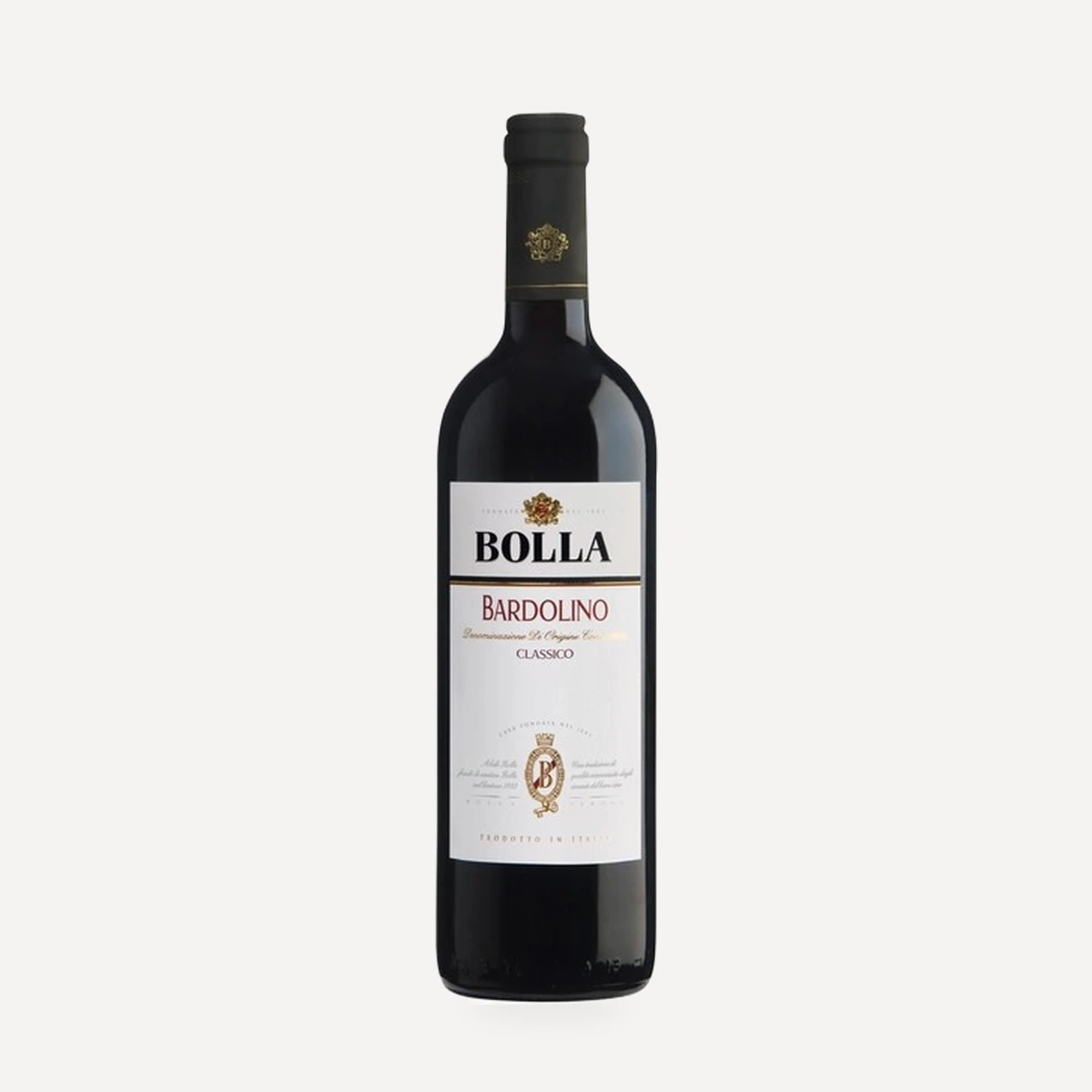 TTT Bardolino Classico DOC wine — Bolla winery — Dionysus