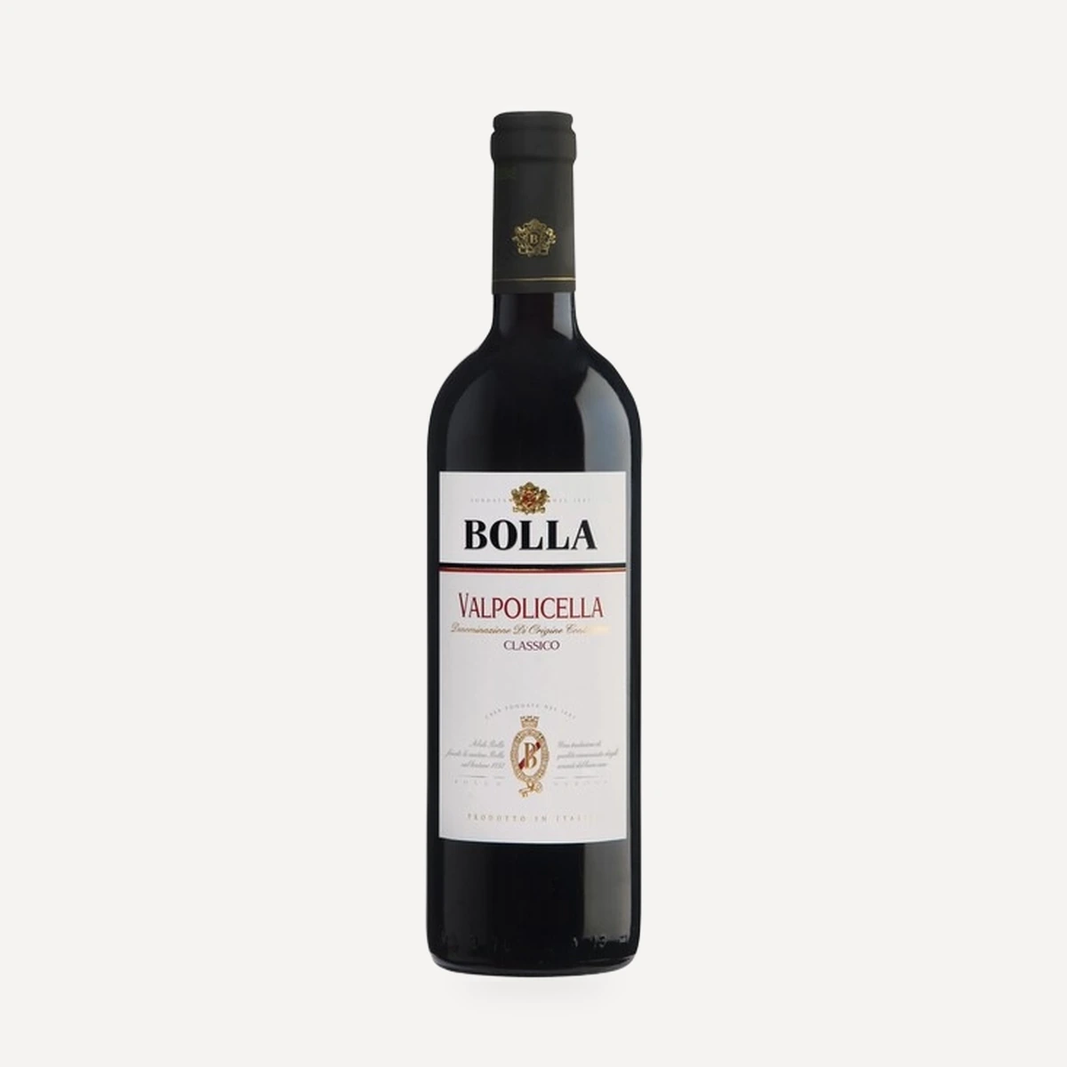 TTT Valpolicella Classico DOC wine — Bolla winery — Dionysus