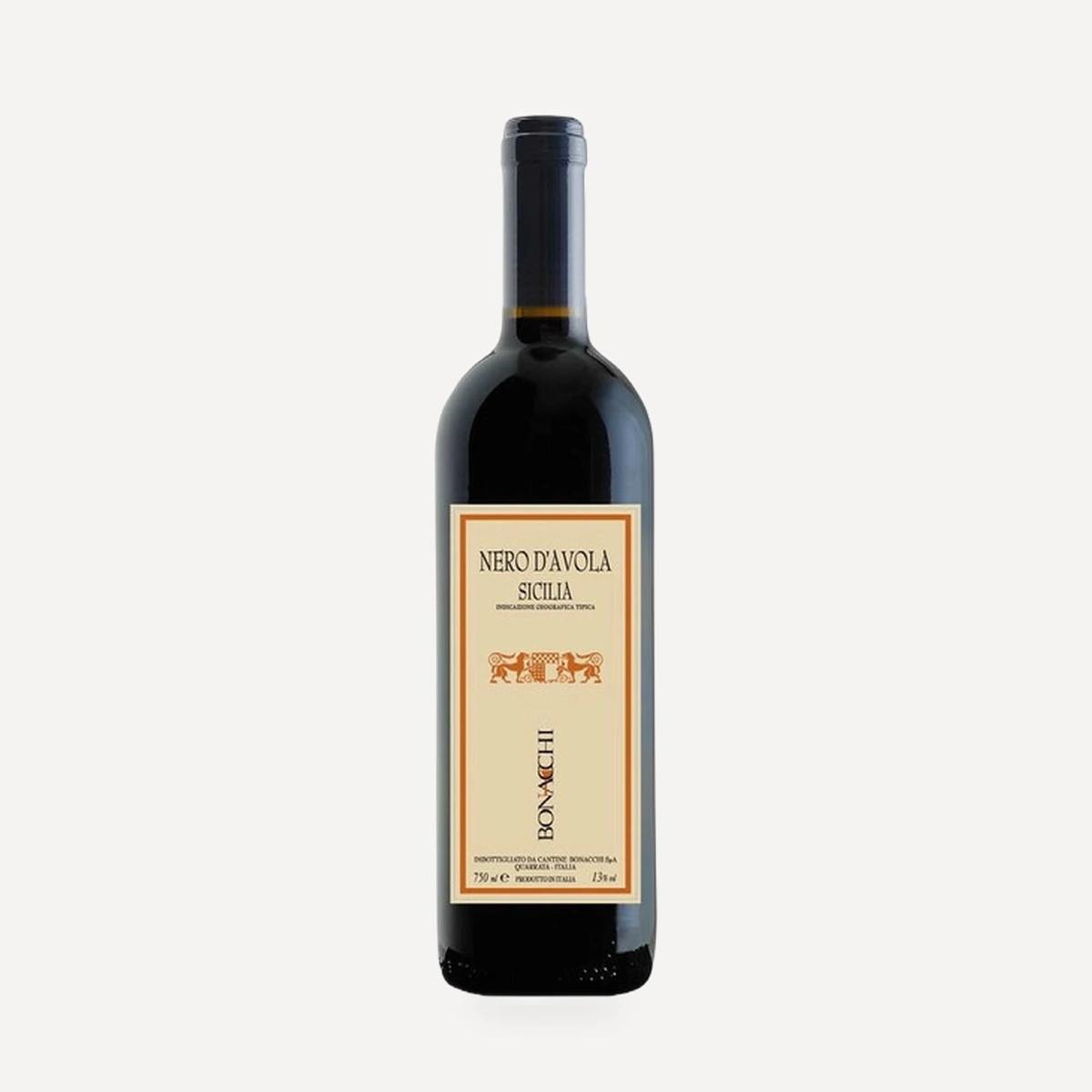 Nero d'Avola Sicilia IGT wine — Bonacchi winery — Dionysus