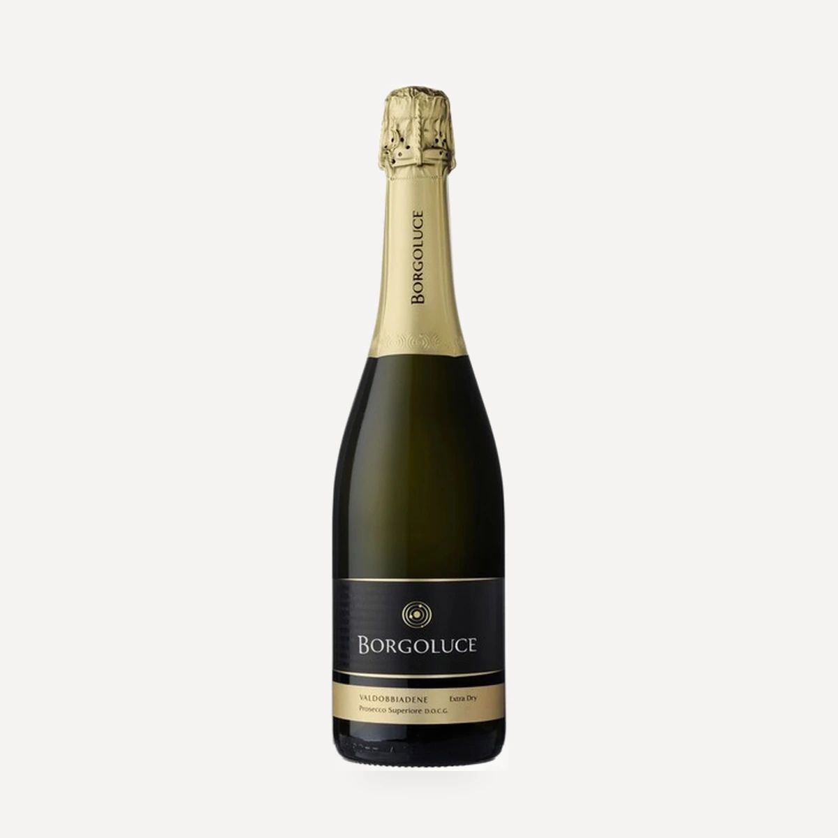 Valdobbiadene Prosecco Superiore Extra Dry DOCG wine — Borgoluce winery — Dionysus