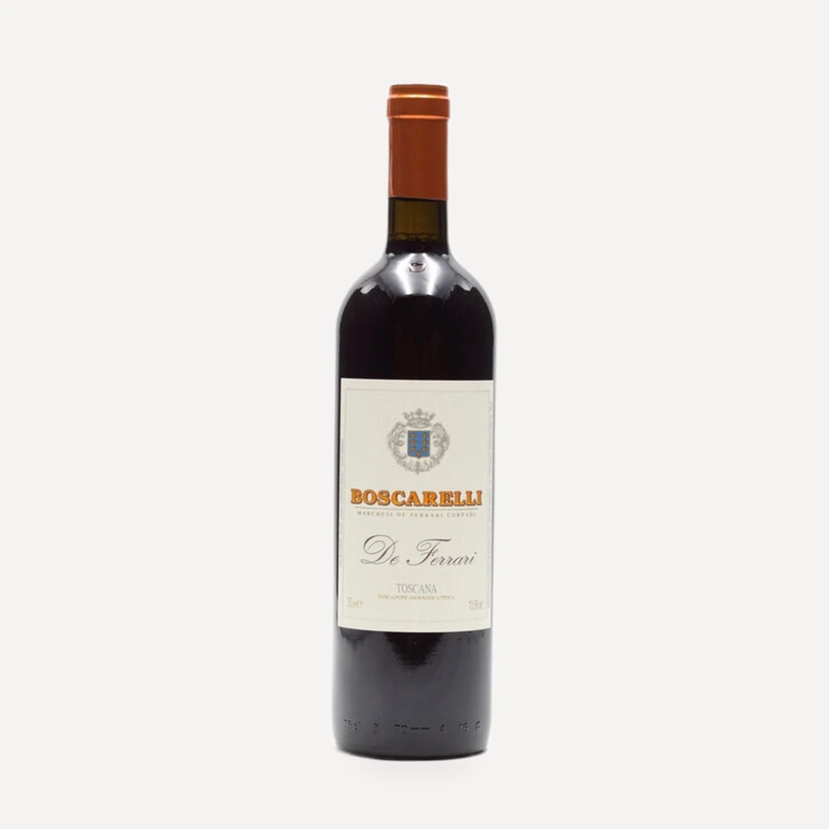“De Ferrari” Toscana Rosso IGT wine — Boscarelli winery — Dionysus