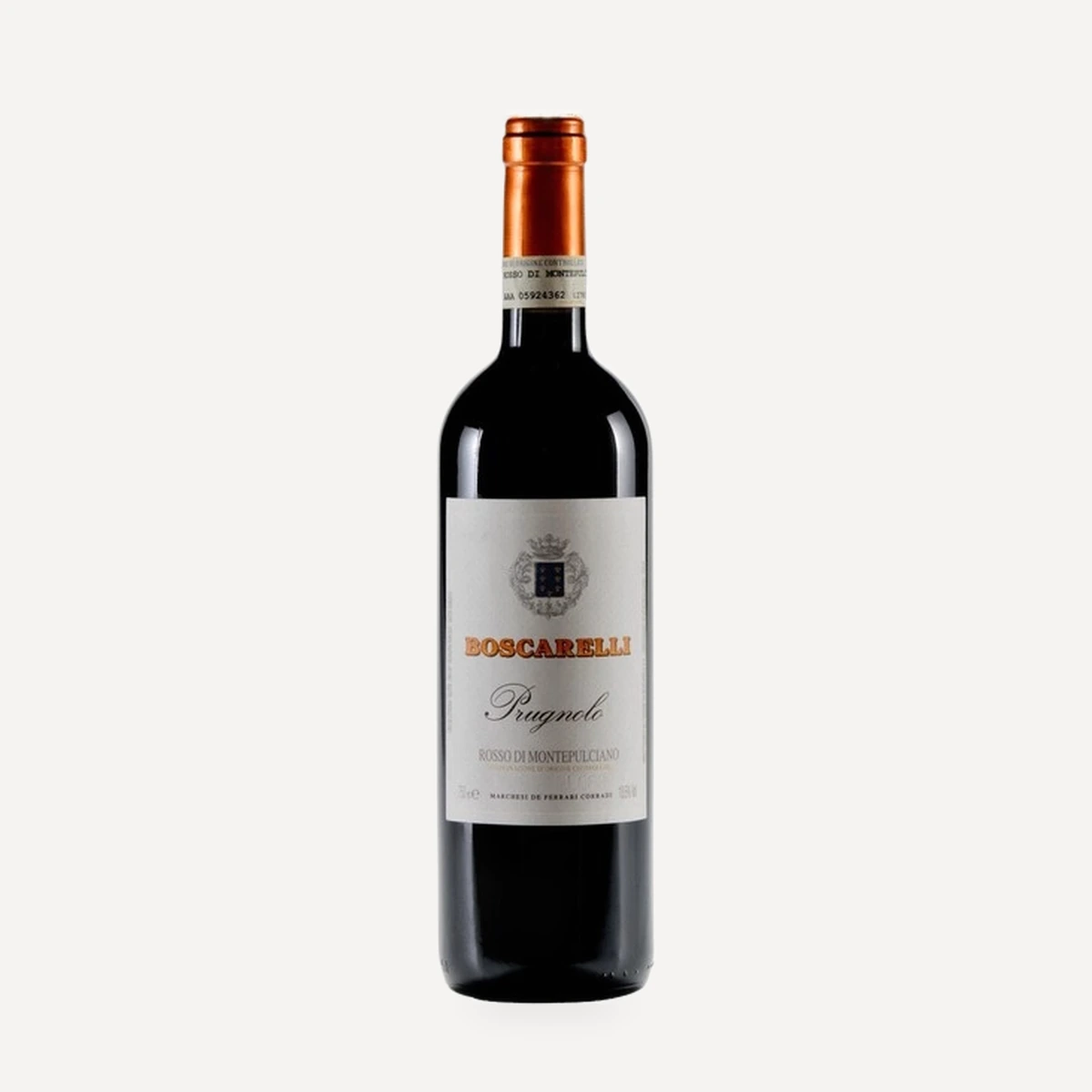 Prugnolo Rosso di Montepulciano wine — Boscarelli winery — Dionysus
