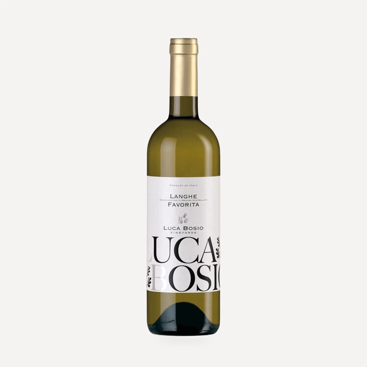 Luca Langhe Favorita DOC wine — Bosio winery — Dionysus