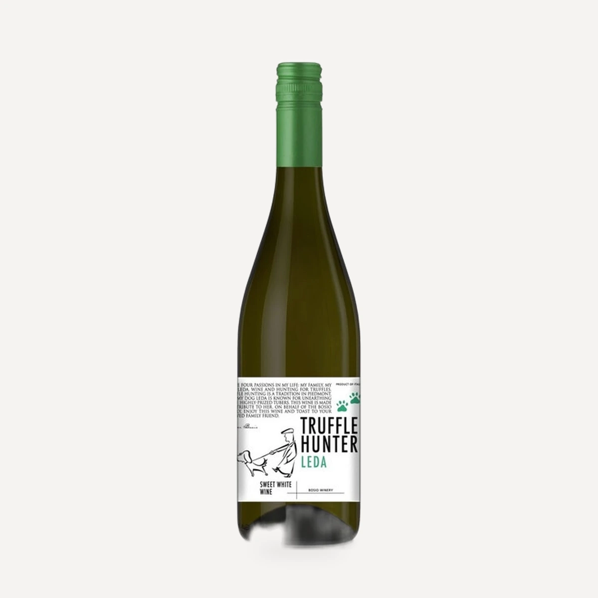 Truffle Hunter Leda Sweet White wine — Bosio winery — Dionysus