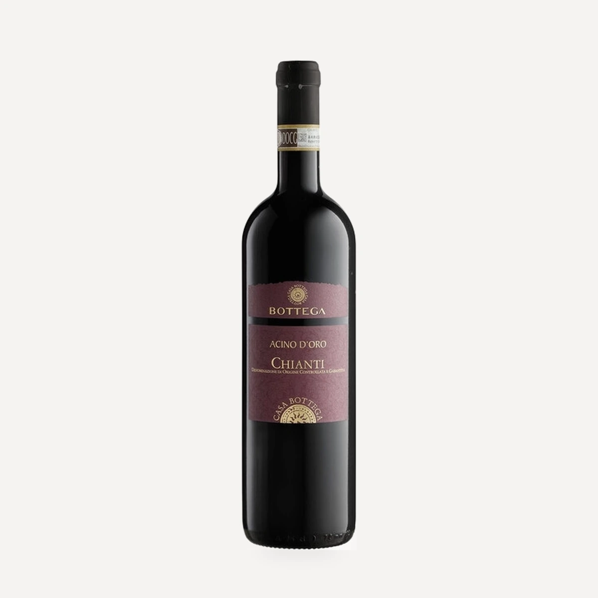 Acino d’Oro Chianti DOCG wine — Bottega winery — Dionysus