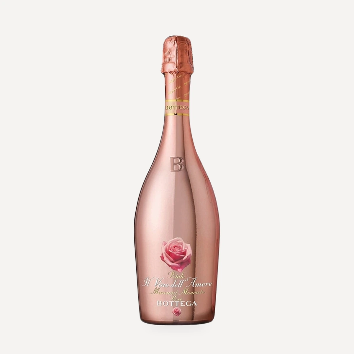 Petalo Manzoni Moscato Rosé wine — Bottega winery — Dionysus