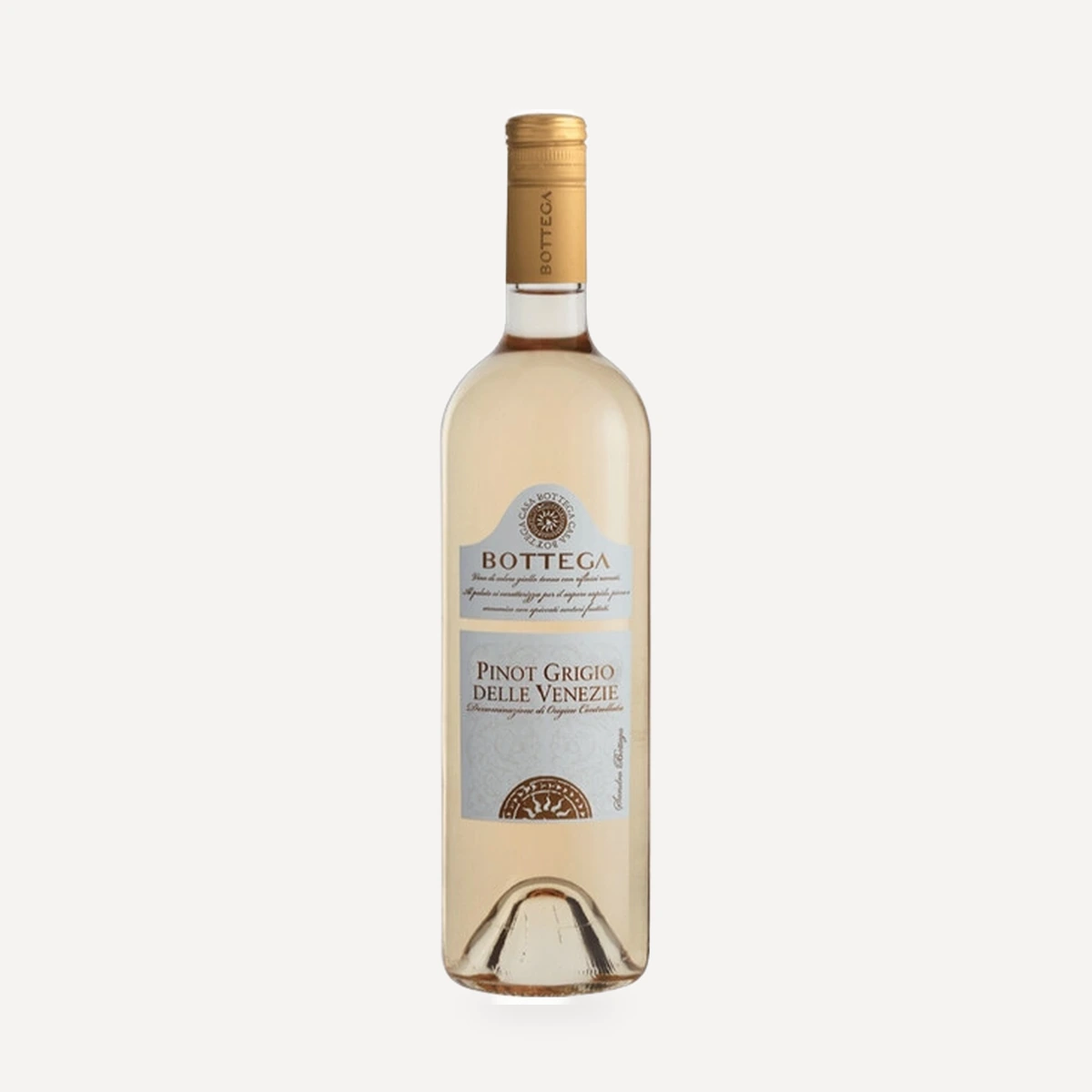 Pinot Grigio wine — Bottega winery — Dionysus