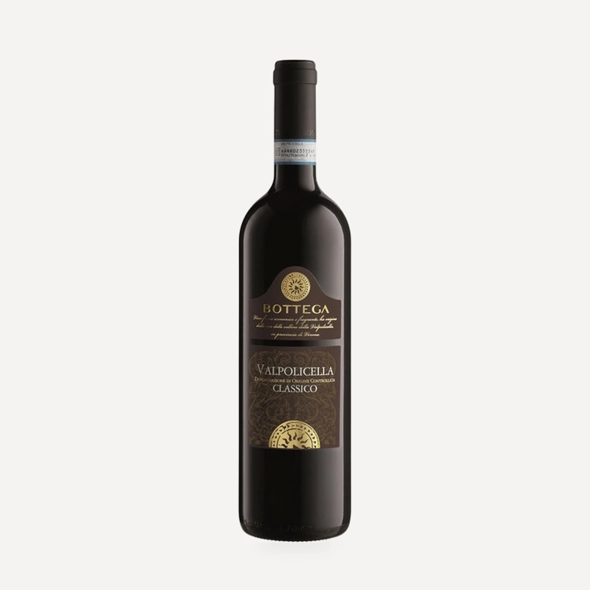 Valpolicella Classico DOC wine — Bottega winery — Dionysus