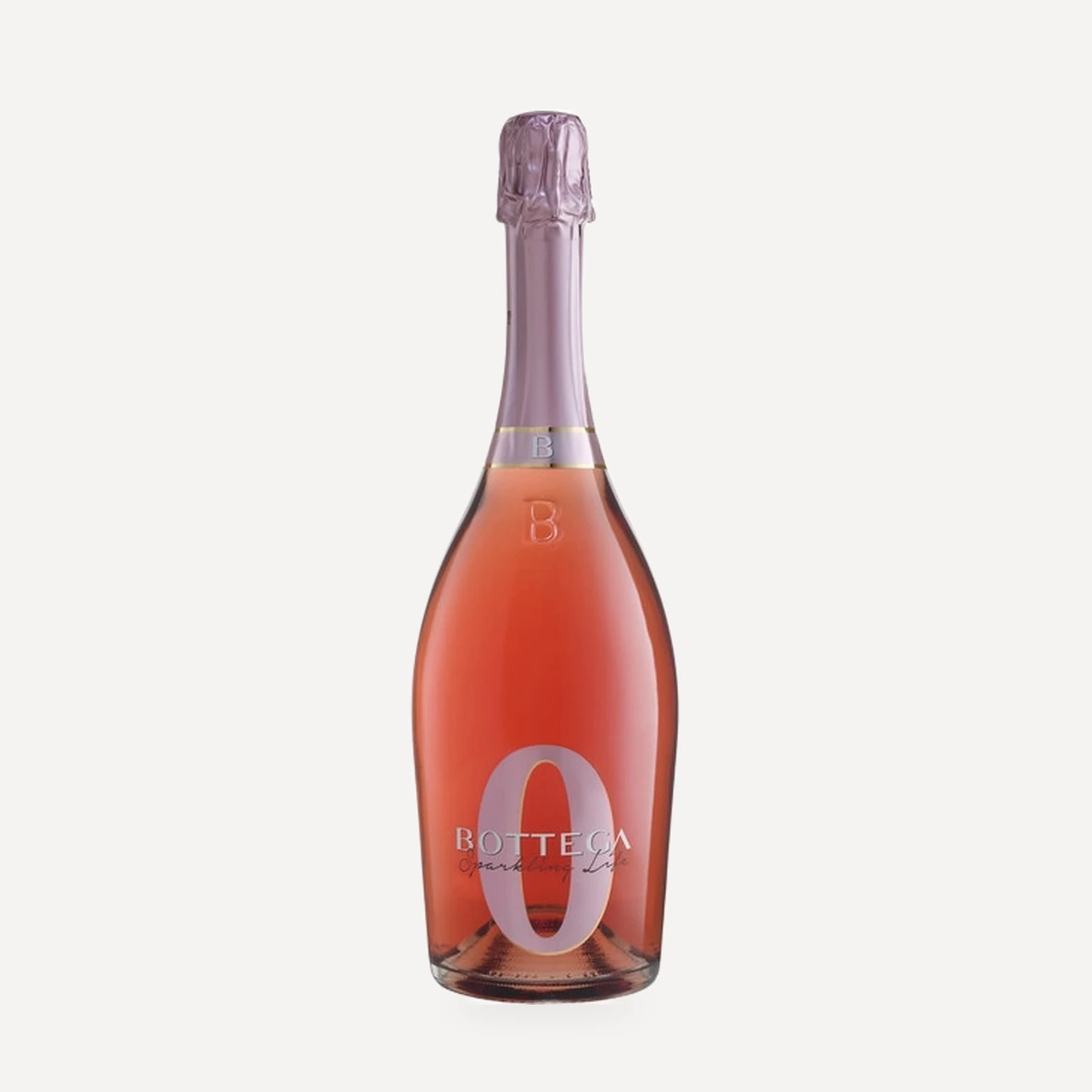 Zero Rose Sparkling Life wine — Bottega winery — Dionysus