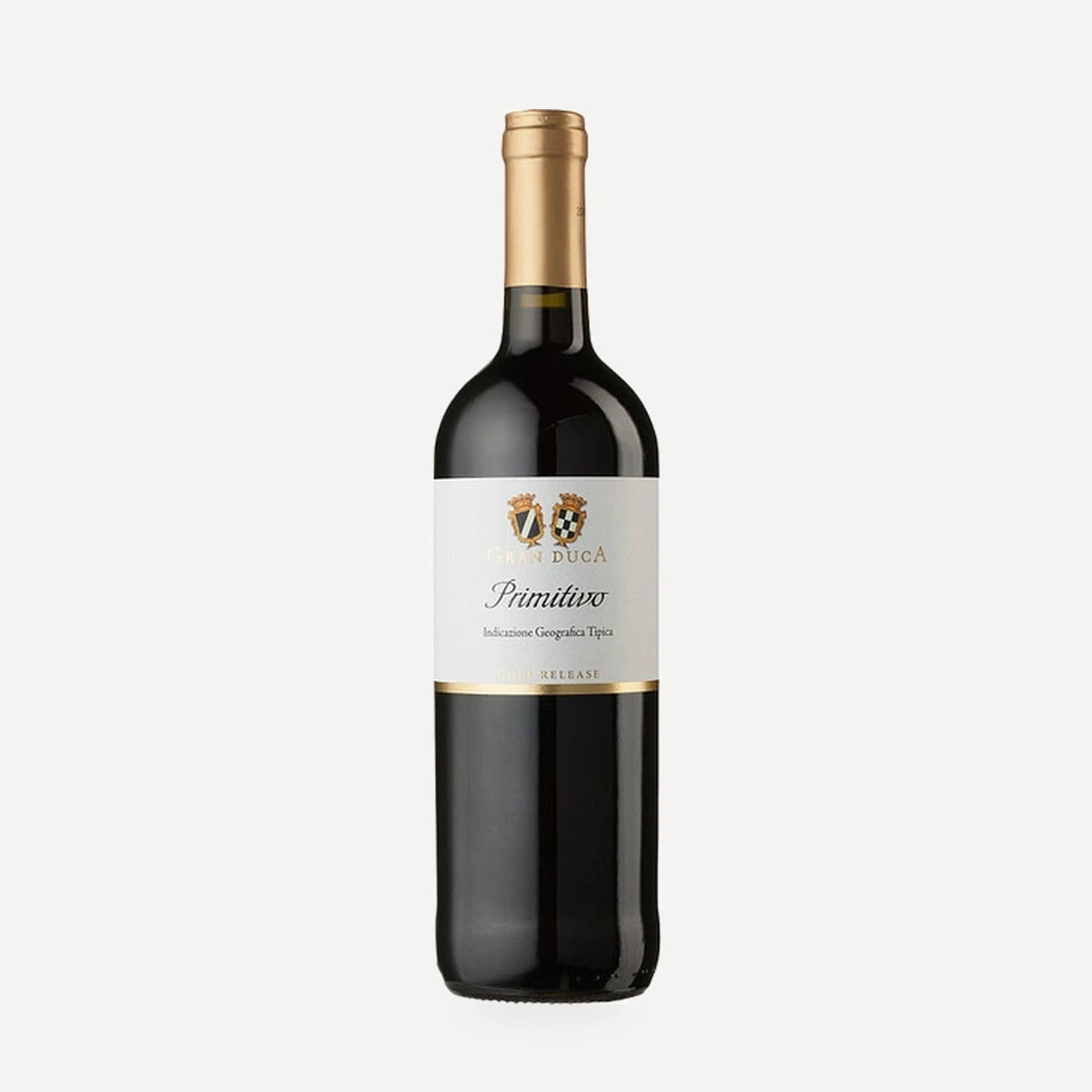 Gran Duca Primitivo IGT wine — Botter winery — Dionysus