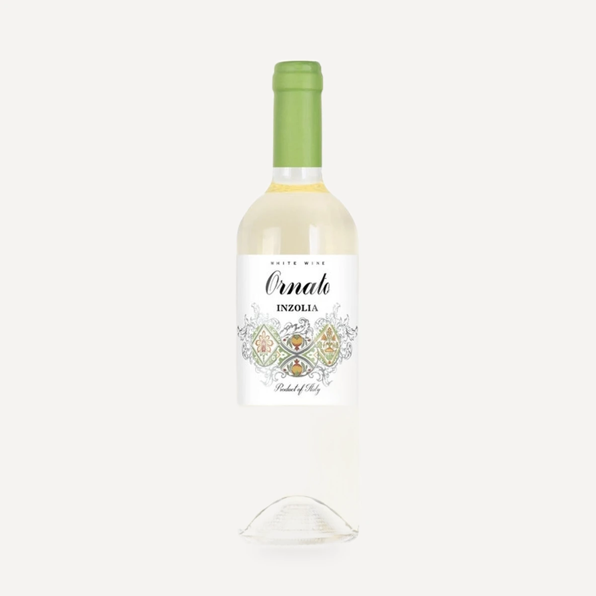 Ornato Inzolia Sicilia IGT wine — Botter winery — Dionysus
