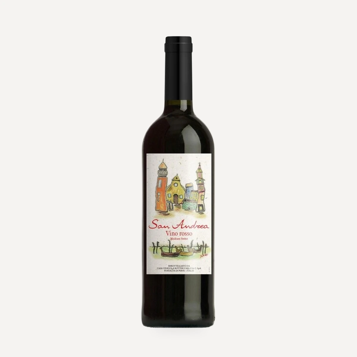 San Andrea Rosso Semi-sweet wine — Botter winery — Dionysus