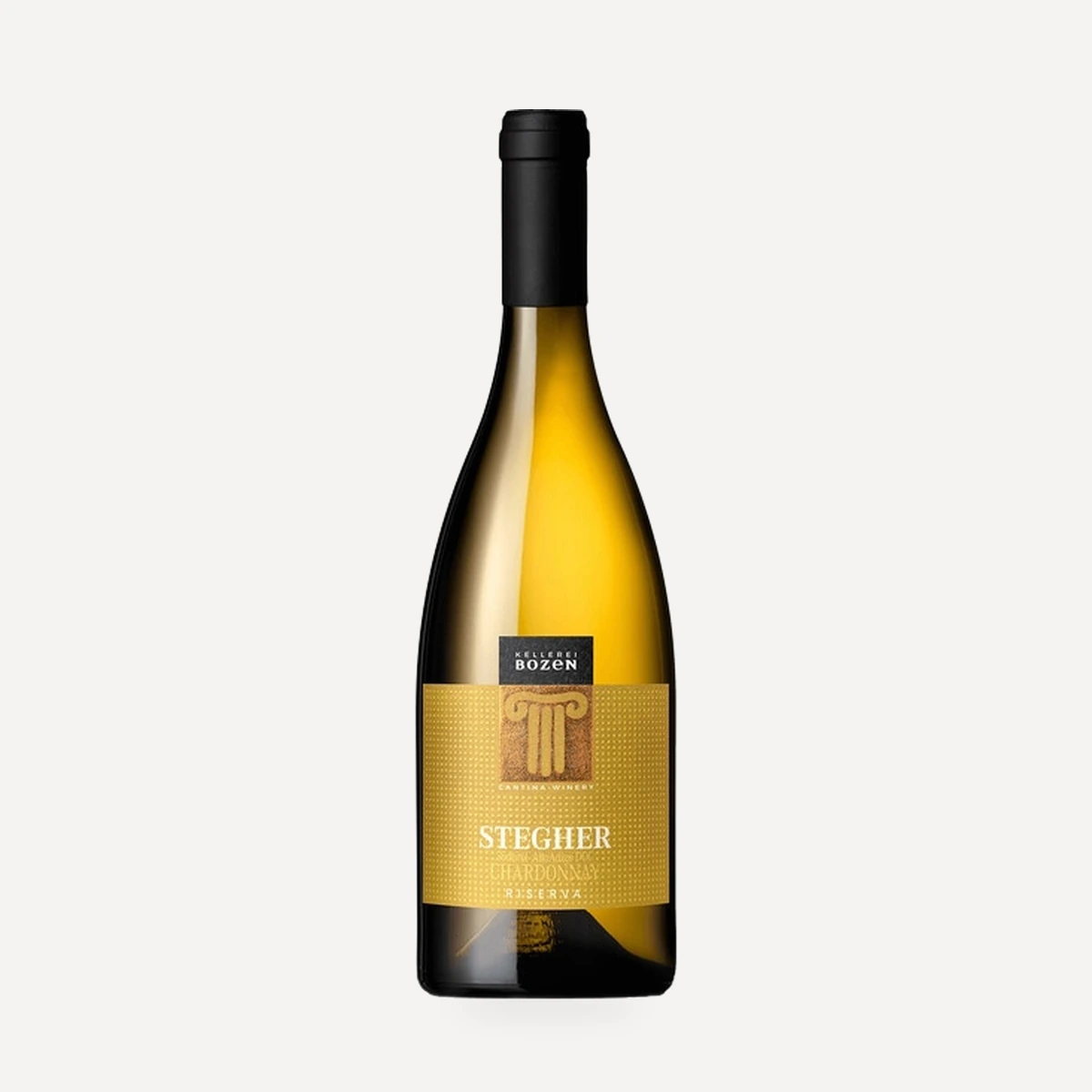 STEGHER Chardonnay Riserva wine — Bozen (Bolzano) winery — Dionysus