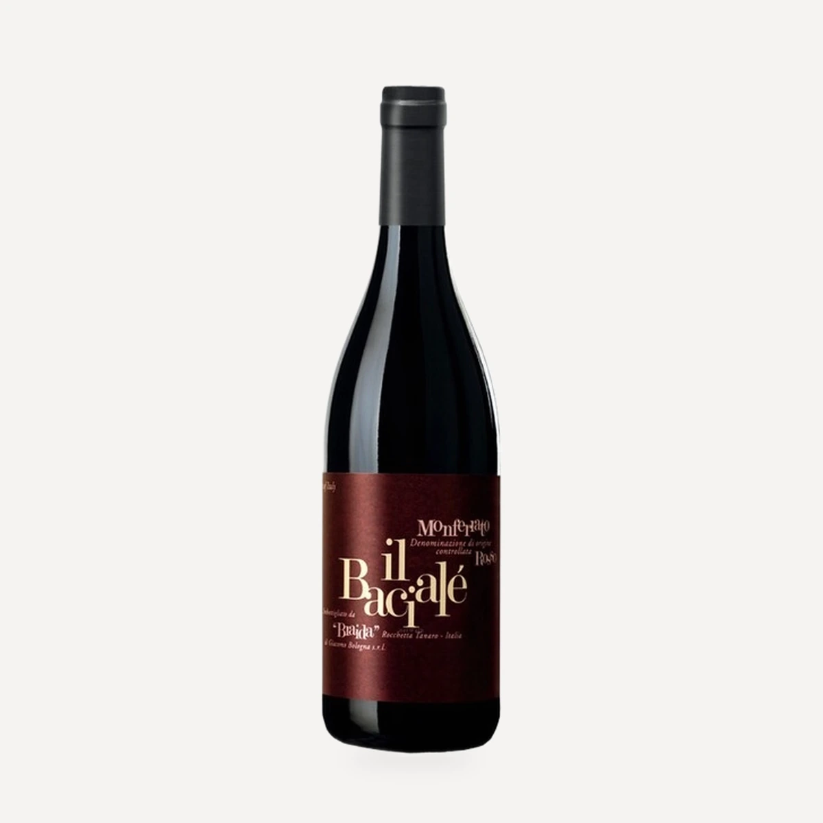 Il Bacialé Monferrato Rosso DOC wine — Braida winery — Dionysus