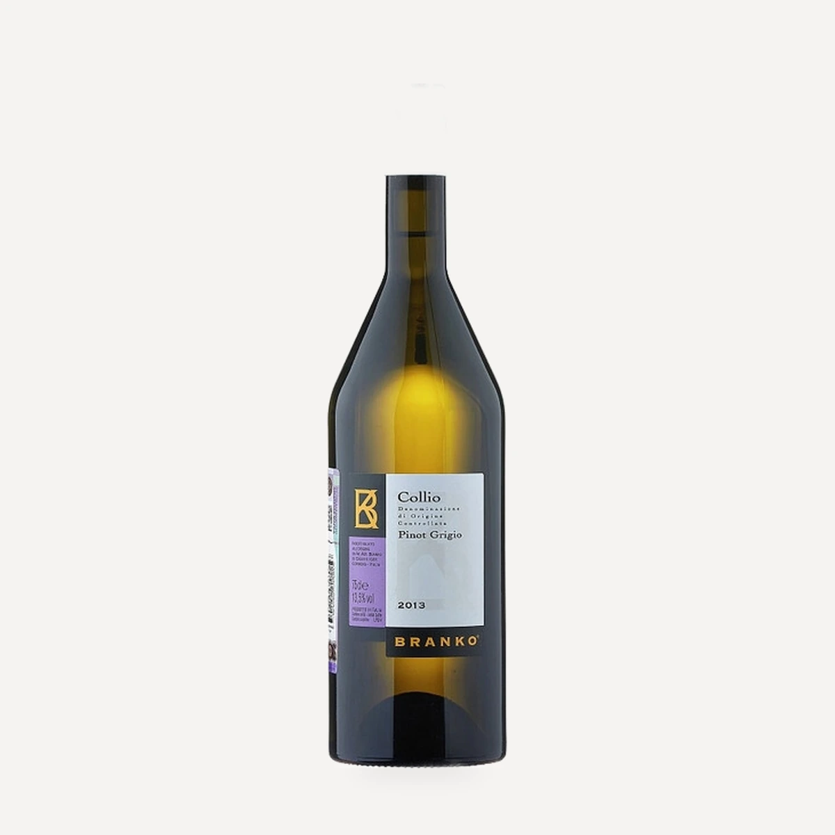 Pinot Grigio wine — Branko winery — Dionysus