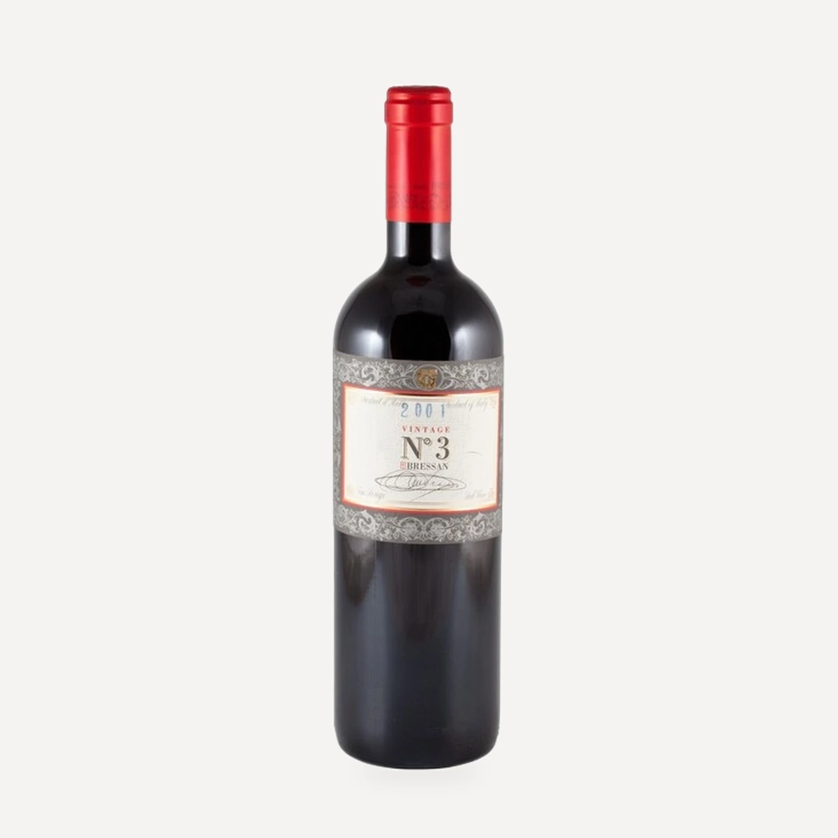 Bressan N3 IGT wine — Bressan winery — Dionysus