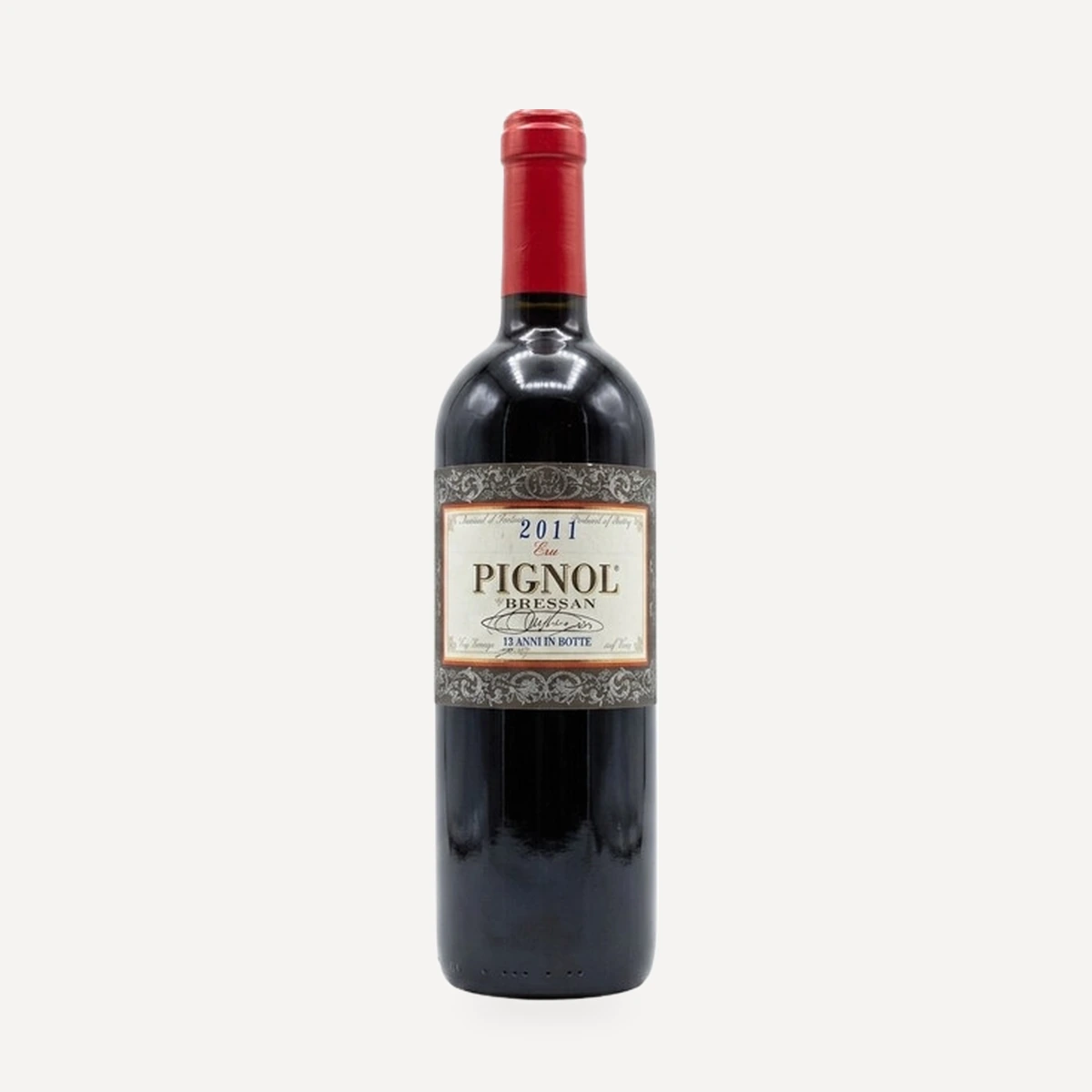 Pignol wine — Bressan winery — Dionysus