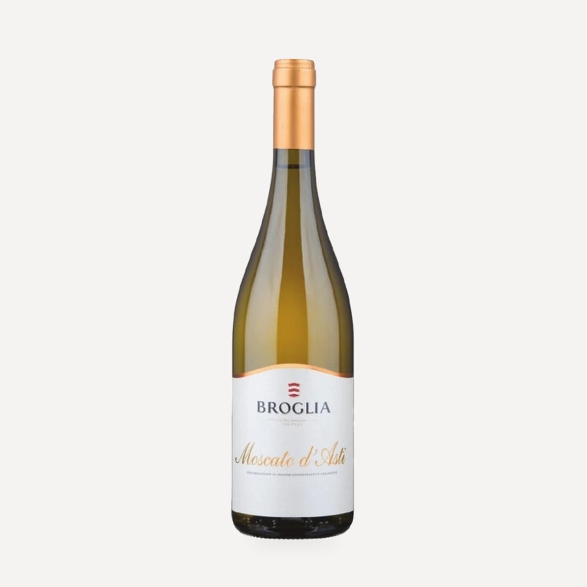 Moscato d'Asti DOCG wine — Broglia winery — Dionysus