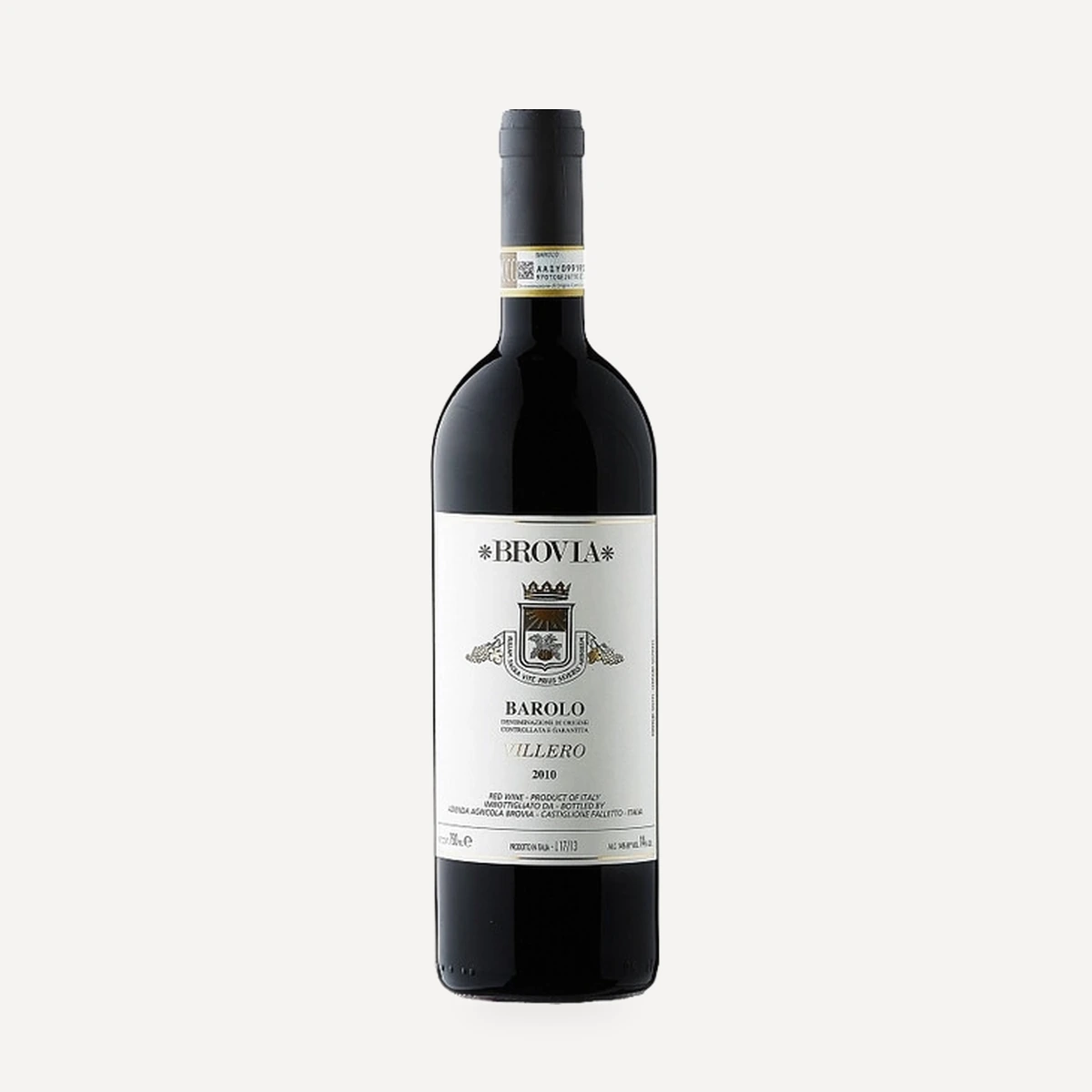 Barolo Villero wine — Brovia winery — Dionysus