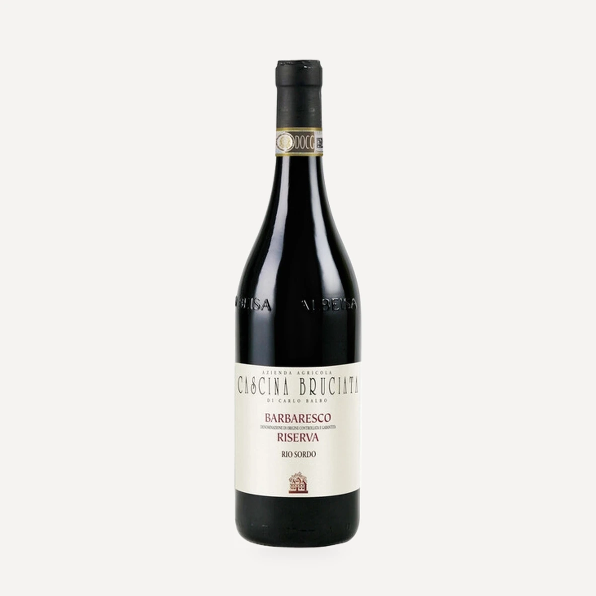 Rio Sordo Barbaresco Riserva DOCG wine — Bruciata winery — Dionysus