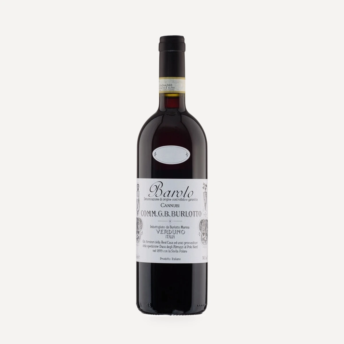 Barolo Cannubi DOCG wine — Burlotto winery — Dionysus