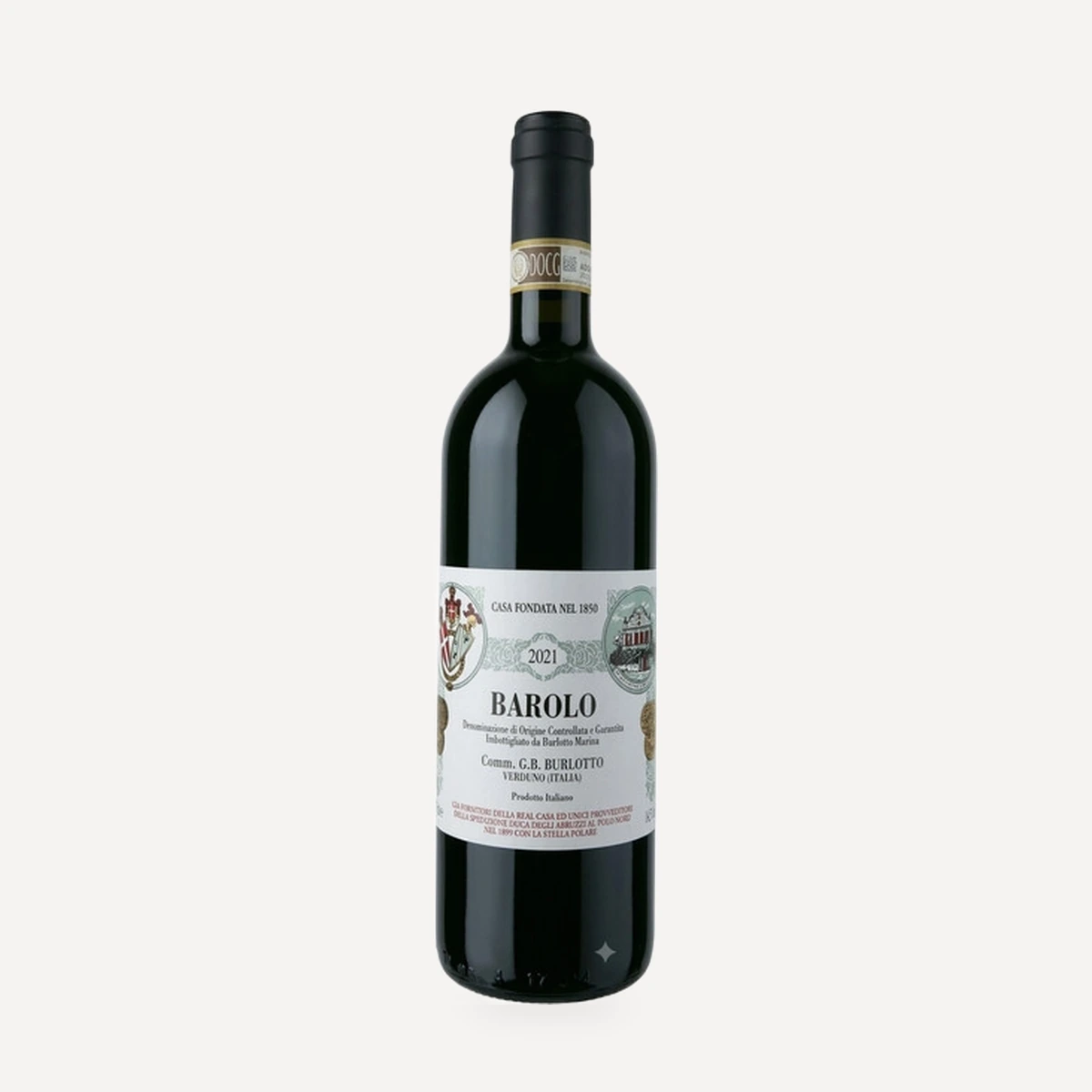 Barolo DOCG wine — Burlotto winery — Dionysus