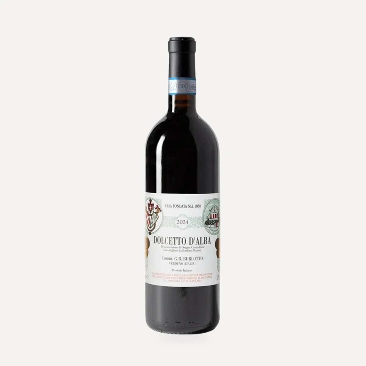 Dolcetto d’Alba DOC wine — Burlotto winery — Dionysus