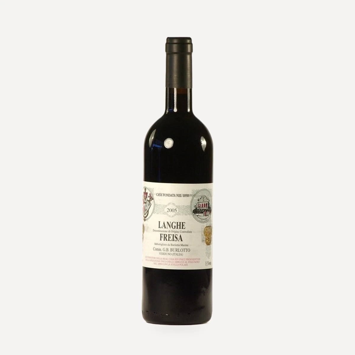 Langhe Freisa DOC wine — Burlotto winery — Dionysus