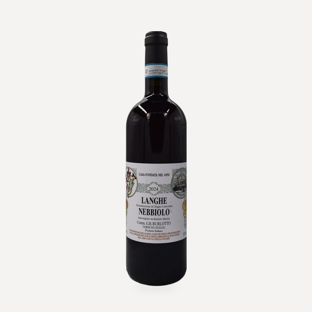 Langhe Nebbiolo DOC wine — Burlotto winery — Dionysus