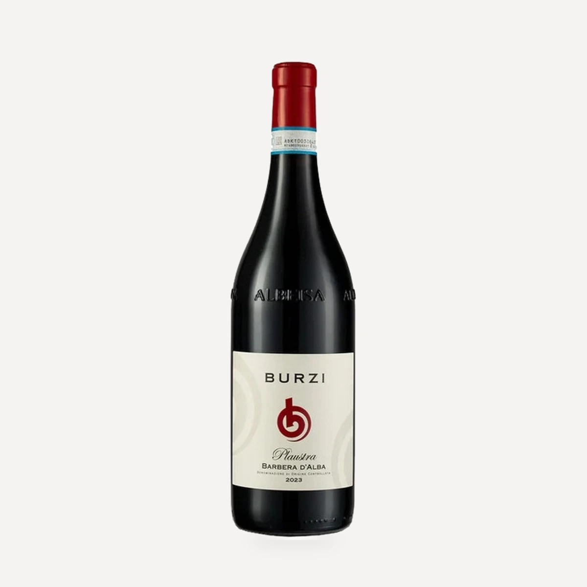 Plaustra Barbera d'Alba DOC wine — Burzi winery — Dionysus