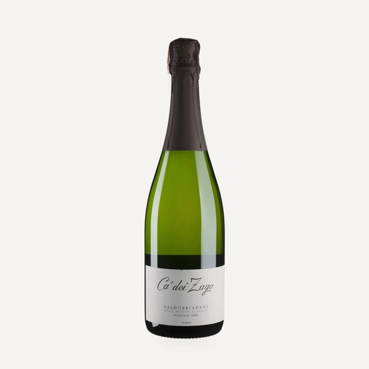 Valdobbiadene Metodo Classico Dosaggio Zero DOCG wine — Ca' dei Zago winery — Dionysus