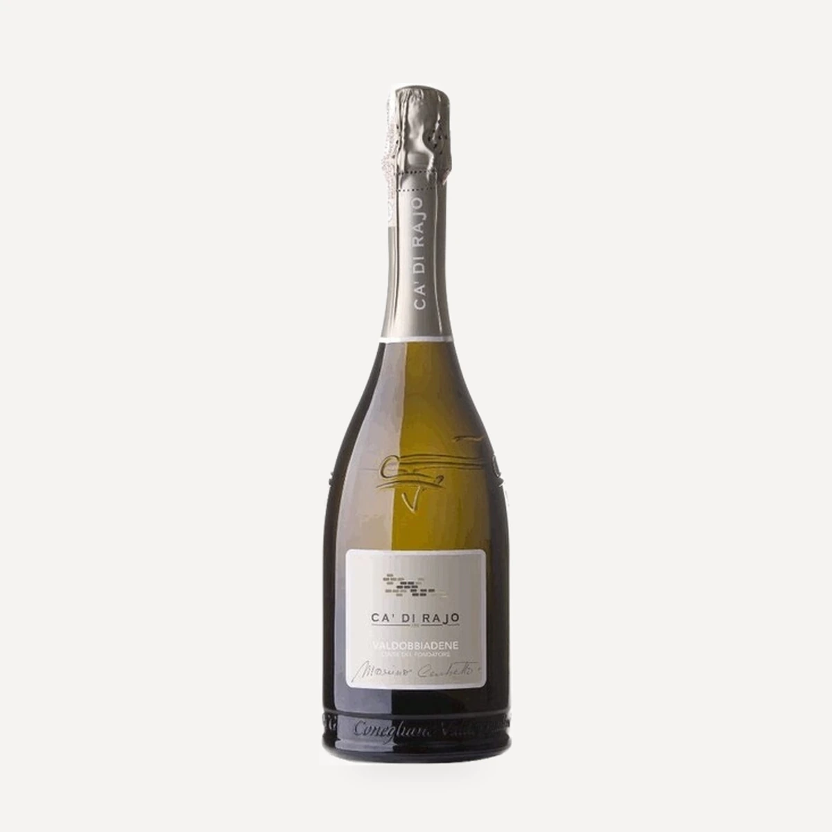 Extra Dry Millesimato Valdobbiadene Prosecco Superiore DOCG wine — Ca di Rajo winery — Dionysus