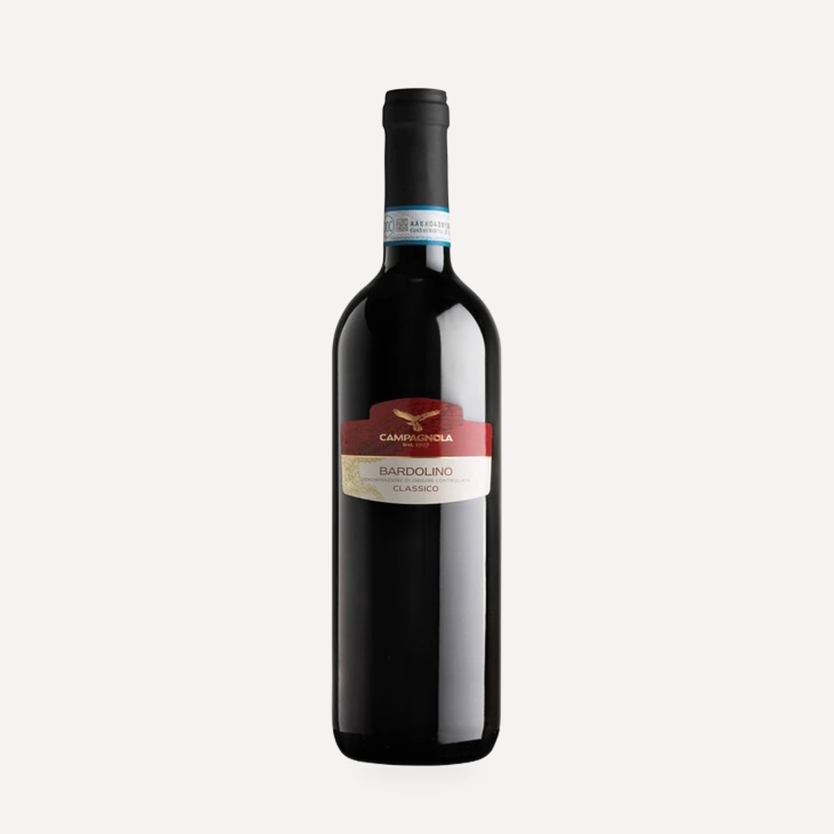 Bardolino Classico DOC wine — Campagnola winery — Dionysus