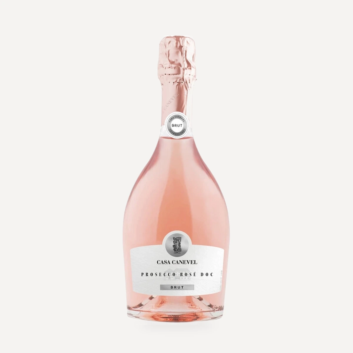 Casa Prosecco Rose Brut DOC wine — Canevel Spumanti winery — Dionysus