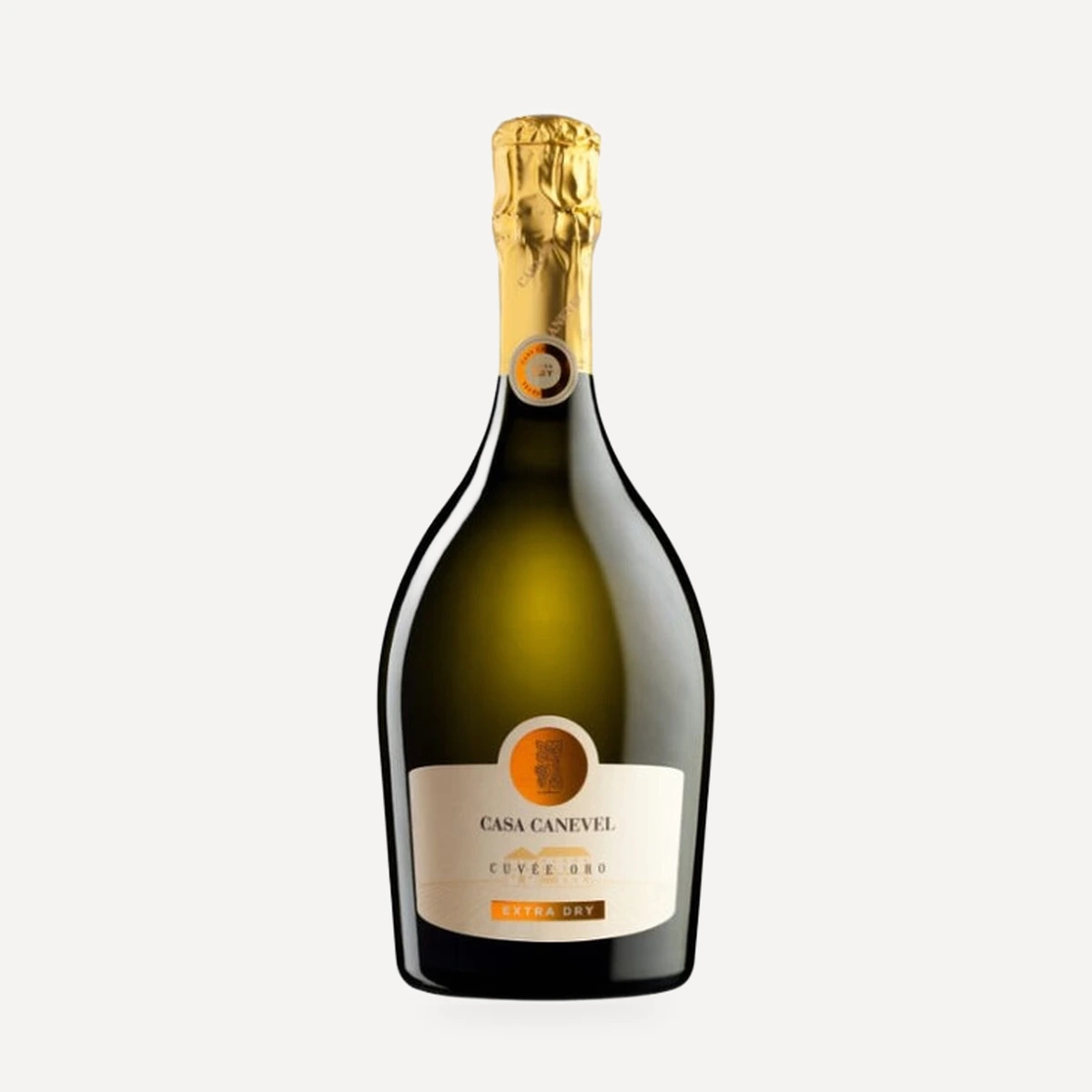 Cuvee Oro Extra Dry wine — Canevel Spumanti winery — Dionysus